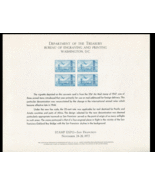 1972 aircraft flying olden Gate Bridge sample of the United States stamp - $24.10