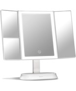 Fancii Trifold Makeup Mirror With Natural Led Lighting, Lighted Vanity M... - £36.84 GBP