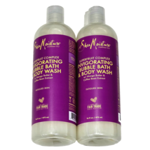 2 Pk Shea Moisture Superfruit Complex Invigilating Bubble Bath &amp; Body Wash 16oz - $33.99