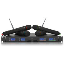 Technical Pro Professional UHF Quad Wireless Microphone System with LCD Display - £196.64 GBP