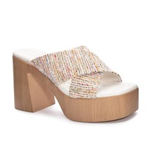 Chinese Laundry women&#39;s arling weave platform sandal in Multi - size 9.5 - £37.92 GBP