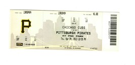 Apr 4 2013 Chicago Cubs @ Pittsburgh Pirates Ticket Andrew McCutchen A Rizzo - £15.54 GBP