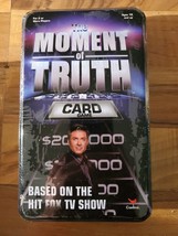 The Moment of Truth Card Game Based On The Hit Fox Tv Show New Cardinal Games - £12.62 GBP