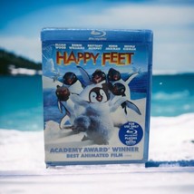 Happy Feet Blu-ray Disc 2006 Animated Film Movie Kids And Family Friendly  - £7.69 GBP