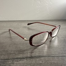 OLIVER PEOPLES Eyeglasses CHRISETTE FRAMES ONLY Japan 49-17-137 Red Crys... - $28.81