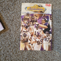 Vintage RARE Cub Foods Minnesota Vikings Locker Room 2002 Official Team Catalog - £14.20 GBP