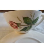 Edwin Knowles Tea Rose Tea Cup Made in USA 1950s MCM Vintage Coffee Cup - £7.76 GBP