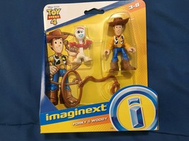 Imaginext Toy Story 4 Forky &amp; Woody *NEW* g1 - $12.99