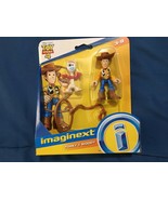 Imaginext Toy Story 4 Forky &amp; Woody *NEW* g1 - £10.21 GBP