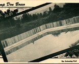 Carnation Washington WA Camp Don Bosco Swimming Pool 1953 Postcard - $29.65