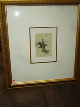 Henri Toulouse Lautrec Lithograph/The Circus Portfolio Lithograph Framed - £186.44 GBP
