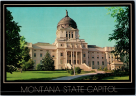 Montana State Capitol Building Helena Montana Postcard - £5.40 GBP