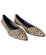 Rothy&#39;s Pointed Toe Flats The Point Classic Leopard Print Ballet Flats-W... - $85.45