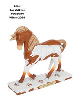 TRAIL OF PAINTED PONIES Spirit of the Wolf~Low 1E/~Pawprints in the Snow - £68.72 GBP
