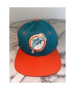 VINTAGE 90s Miami Dolphins NFL New Era Pro Model Dupont Visor SnapBack Hat - $122.80 CAD