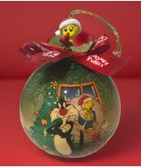 Vintage Looney Tunes Sylvester &amp; Tweety Matrix Christmas Holiday Ornamen... - $19.95