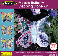 Mosaic Stepping Stone Kit-Butterfly - £55.25 GBP