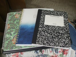Vera Bradley Spiral Notebook, Two if By Sea Spiral Notebook &amp; Composition Book - £14.23 GBP
