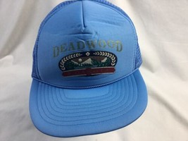 Deadwood SD South Dakota Mesh Trucker Snapback Cap Hat Nissin - £14.79 GBP