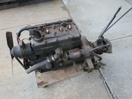 1928 Plymouth Engine Motor w Transmission Shifters Assembly Flathead car... - $4,950.00