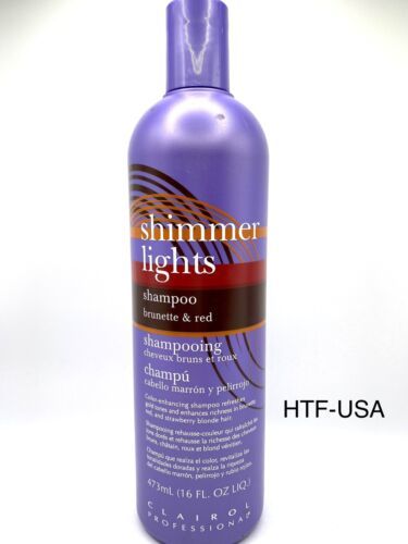 (1) Shimmer Lights by Clairol Shampoo Brunette & Red 16 oz - $49.49