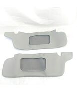 For 1994-2004 Ford Mustang Light Gray LH RH Microfiber Leather Sun Visor... - $56.71 CAD