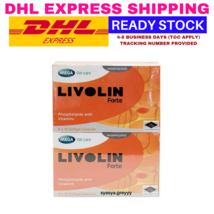 2X Livolin Forte Liver Cleanse Detox Vitamin Health Supplement 50s - £35.78 GBP