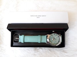 Avon Watch Me Shine Watch &quot;Mint&quot; (Quartz Movement / Strap Band) ~ New!!! - £14.78 GBP