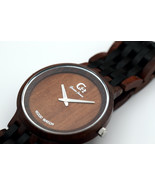 Gassen James Handmade Wooden Watch Ebony Rosewood (GJ8020RBR) - $149.99