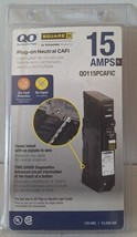Square D QO 15-amp 1 -Pole Combination arc fault Plug-On Neutral Circuit... - $32.62