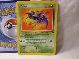 1999 Pokemon Card #57/62: Zubat, Fossil Set - £1.57 GBP