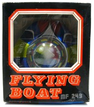 Vintage MF 249 Flying Boat Saucer UFO Space Ship  Friction Tin Litho w/Box Works - £99.89 GBP
