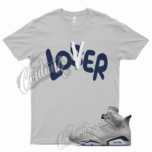 LO T Shirt for J1 6 Georgetown 3 Midnight Navy Magnet Low Mid High 1 Grey - £20.05 GBP+