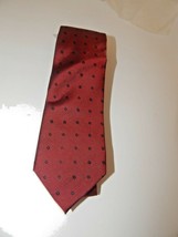 New CALVIN KLEIN red black  Neck Tie NEW - £14.06 GBP