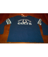 VINTAGE STYLE INDIANAPOLIS COLTS NFL FOOTBALL Long Sleeve T-Shirt 2XL NE... - $459.21 MXN
