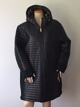 Michael Michael Kors Black Insulated w/Neoprene Insets Quilted Jacket (Size 3X) - £117.91 GBP