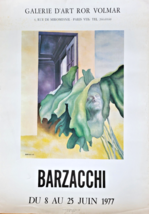 Barzacchi - Originale Exhibition Poster – G. Arte Ror Volmar - Manifesto... - £118.42 GBP