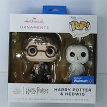 Hallmark Funko Pop Harry Potter and Hedwig Christmas Ornament New - £23.25 GBP