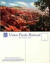 One(1) Utah(UT) Bryce Canyon National Park Union Pacific Linen Vintage Postcard - £5.88 GBP