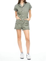 Pistola parker short sleeve romper in Colonel - $82.00