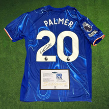 24/25 Chelsea Home Signature Cole Palmer SIGNED Shirt Jersey + COA - $128.95 CAD