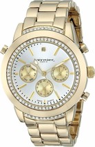 Vernier Paris Women&#39;s VNRP11161RG Multifunction Watch with Crystals and ... - $18.74