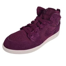 Nike Air Jordan Retro 1 Mid Bordeaux Shoes LITTLE KIDS 640734 625 Sneakers SZ 11 - £46.49 GBP