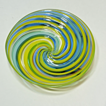 Fulvio Bianconi for Cenedese Glass Murano Swirled Blown Glass Dish Paper... - £93.43 GBP