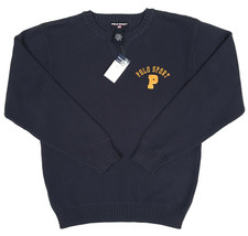 NEW Vintage Polo Sport Ralph Lauren Boys Sweater! Navy with Felt &quot;P&quot;  Japan Made - £47.95 GBP