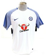 Nike Chelsea FC 17/18 White Aeroswift Strike Top Soccer Jersey Men&#39;s NWT - £99.91 GBP