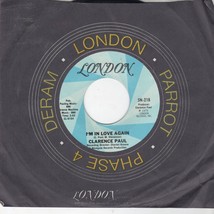 I&#39;m In Love Again &amp; Blue Tuesday by Clarence Paul - London 45 RPM Record - £1.98 GBP