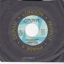 I&#39;m In Love Again &amp; Blue Tuesday by Clarence Paul - London 45 RPM Record - $3.00