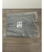 NWT Lands&#39; End Men&#39;s No Iron Plain Tailored Chino Pants Gray 31W 30L - $22.00