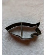 Made in Germany fish cookie cutter soldered 2 1/2&quot; metal - $25.00